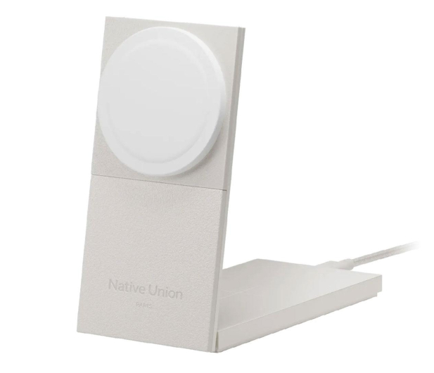 Native Union Rise 2-in-1 Qi2 wireless charger sandstone - 1288640 - zdjęcie